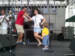 Scene from the West Virginia Italian Heritage Festival